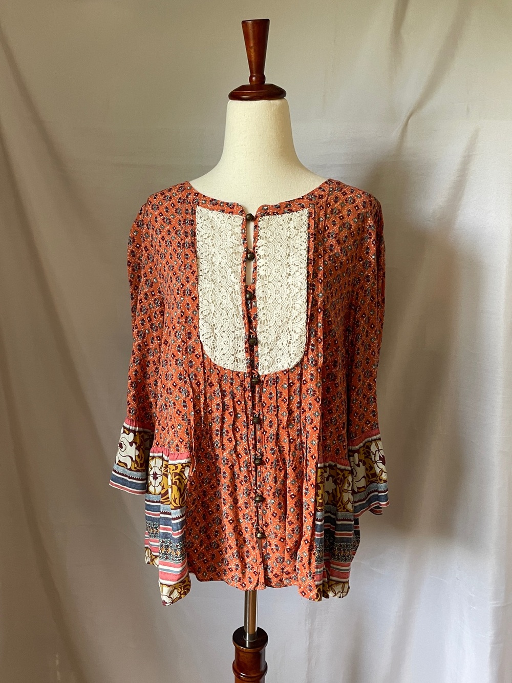 Anthropologie Mauve blouse, size 10